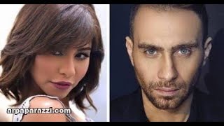 لحظة عقد قرأن شيرين عبد الوهاب و حسام حبيب