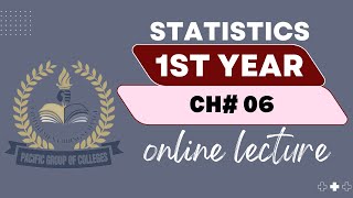 Statistics 1st Year Chapter 6 (13-11-2024)