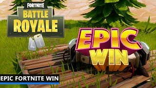 Epic Fortnite 1v4 Win! (Fortnite Battle Royale)