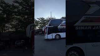 SINAR JAYA | Double Decker #videobusindonesia #sinarjaya #dobledecker #buspremium #shorts