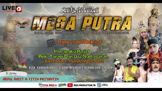 🔴LIVE  MALAM  SANDIWARA "MEGA PUTRA" DS. GEBANG MEKAR KEC. GEBANG CIREBON  SENIN, 21 OKTOBER 2024