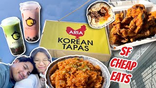 [CHEAP EATS] in San Francisco | Aria Korean Street Food | QualiTEA