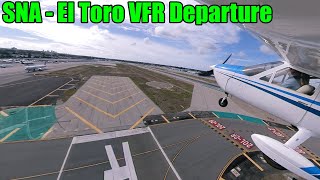 VFR Departure Out of John Wayne Airport - "El Toro Departure"