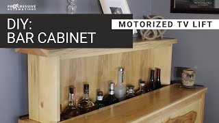 DIY Bar Cabinet | Progressive Automations