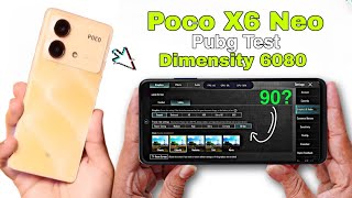 Poco X6 Neo Pubg Test | Poco X6 Neo Bgmi Test | Dimensity 6080