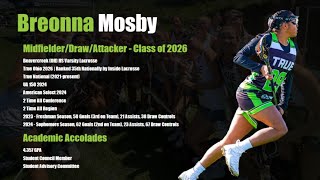 Breonna Mosby, Girls Lacrosse, Class of 2026,  Fall 2023 Highlights