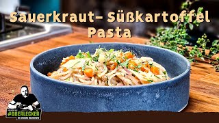 Vegane Sauerkraut- Süßkartoffe Pasta... Die beste Pasta meines Lebens!