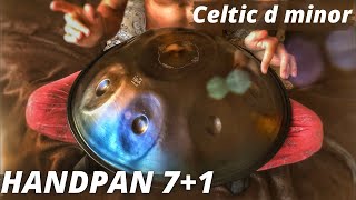 Handpan Celtic D Minor 7+1, Instrumental Music, pelalex music, Ukraine Lviv, Hang Drum