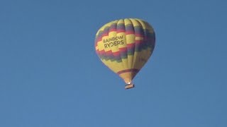 Hot Air Balloons, Southern Arizona, Long Single Take.