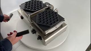 First assembly and demonstration | AP-113 ALDKitchen Bubble Waffle Maker (swing type)