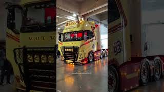 Volvo super FH16 new track exterior Volvo heavy truck trailer park interior Sweden truck beautiful🇸🇪