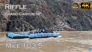 Riffle - Mile 103.5 - Grand Canyon NP - Colorado River - V360