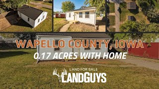 Wapello County, Iowa 0.17 Acres of Land With Home For Sale