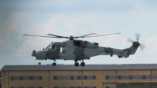 Royal Navy Wildcat at RNAS Yeoviton