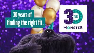 Amazing - For 30 Years Monster Finds You The Best Jobs!