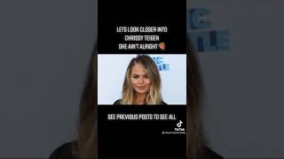 Chrissy Teigen EXPOSED!! #shorts