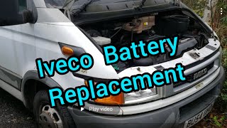 iveco Battery replacement