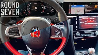 Type R FK8 vs M3 G80 Round SEVEN - Interior, Interface and Audio System