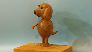 Not another adorable dog!!!!!  wood turning #101