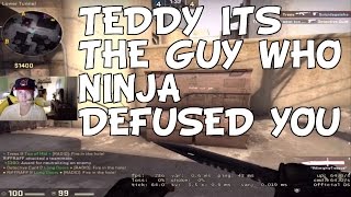 TEDDY!!! (CSGO FUNNY MOMENTS AND HIGHLIGHTS)