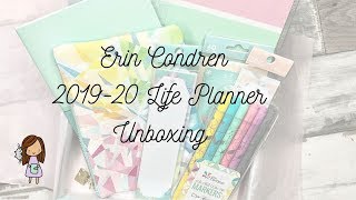 Erin Condren 2019-20 Life Planner Unboxing