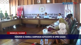 HONORER K2 KEMBALI SAMPAIKAN ASPIRASINYA KE DPRD SULBAR