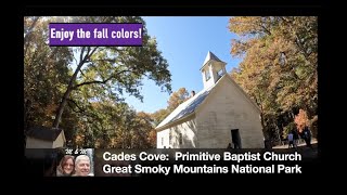 Cades Cove: Primitive Baptist Church Historic Building in the Smokys