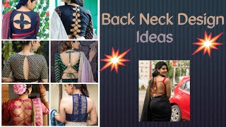 Back neck design bridal #backneckdesign  #trending #viral #blouse #designer