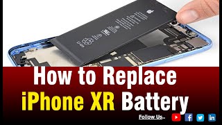 How to Change iPhone XR battery | iPhone XR Battery replace |  Noor telecom