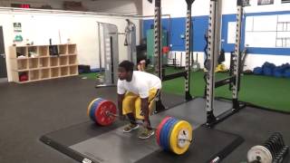 250kg Deadlift at The Athlete Centre