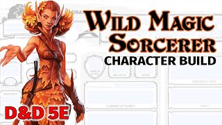 Wild Magic Sorcerer 5E - Random Tables D&D Character Build - Chaos Mage #dnd