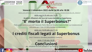 E' morto il superbonus