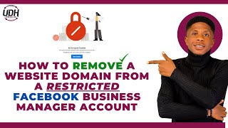 How To Remove a Website Domain From a Restricted Facebook Business Manager Account | 2024