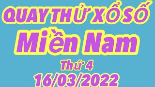 Quay thử kết quả xổ số Miền Nam hôm nay 16/03/2022 - Hồng Thảo Vlog