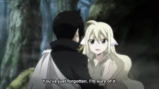 zeref and mavis kiss scene (fairy tail)