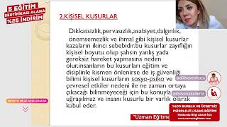 İLSEVEN AKADEMİ  İŞ SAĞLIĞI VE GÜVENLİĞİ  EĞİTİMİ 2 BÖLÜM