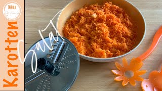 Karottensalat gerieben mit dem Thermomix   |    Styler