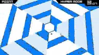 Super hexagon- Let see what happens when you play hyper mode