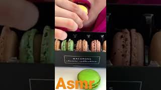 Mukbang French Macaron| موکبانگ شیرینی فرانسوی ماکارون