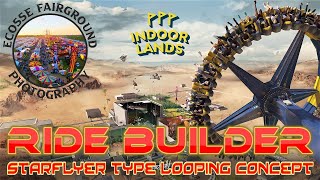 Starflyer looping concept - Indoorlands Ride Builder