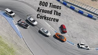 800 Times Around The Corkscrew