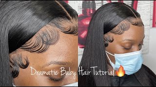 NEW! Techniques | Frontal Wig Install w. Dramatic Baby Hairs! Ft Cynosure Hair