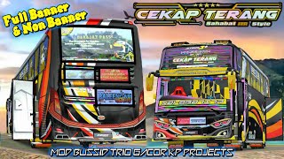 REQUEST KALIAN! SHARE LIVERY DIAN HOLIDAY "CEKAP TERANG" FULL BANNER & NON BANNER DARAJAT PASS 2024!