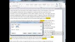 Find And Replace In Word 2010