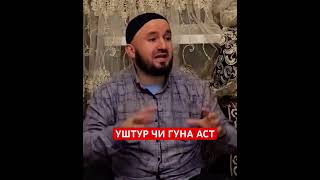 Уштура чи наъв халқ  кардаст