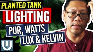 PUR, Watts, LUX and Kelvin - Planted Aquarium Lighting Guide – Part 7