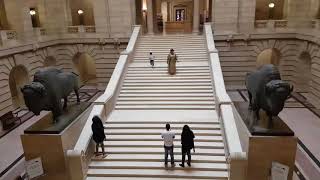 22. Manitoba Legislative Building. Winnipeg January 2018. Виннипег- Парламент 2018.