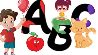 Matching The Alphabet Latters With Picture।Nursery Worksheet।english alphabet ।