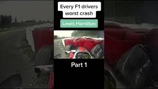 Hamilton worst crash 🤯🤯🤯🔥🔥🔥 #formulaone #formula1edit