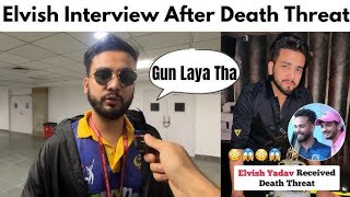 Elvish Yadav Exclusive Interview After Death Threat | Haryanvi Hunters | Entertainers Cricket League